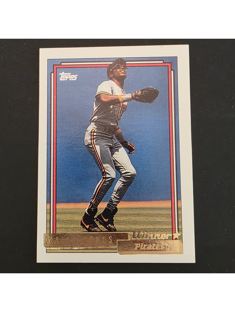 1992 Topps - Barry Bonds #380 Gold
